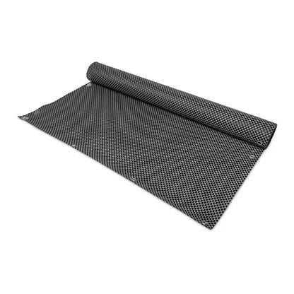 Altanbeklædning med Snørehuller 100x500 cm Grå-Sort
