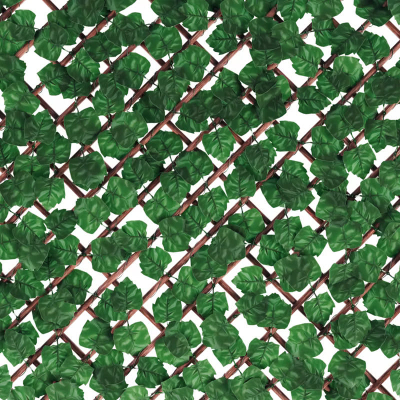 Altanbeklædning Kunstige Blade 100x200 cm Grøn