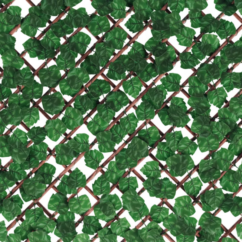 Altanbeklædning Kunstige Blade 100x200 cm Grøn
