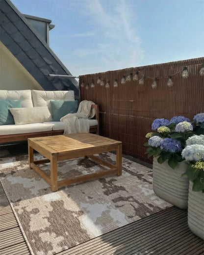 Altanbeklædning Lento 150x500 cm Brun PVC