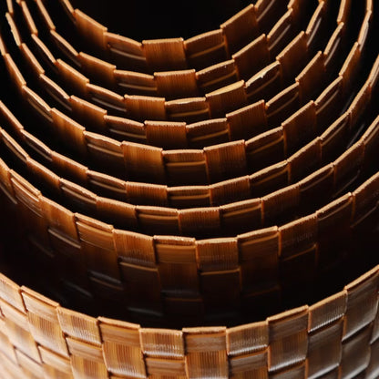 Altanbeklædning Polybambus 100x100 cm Honningfarvet