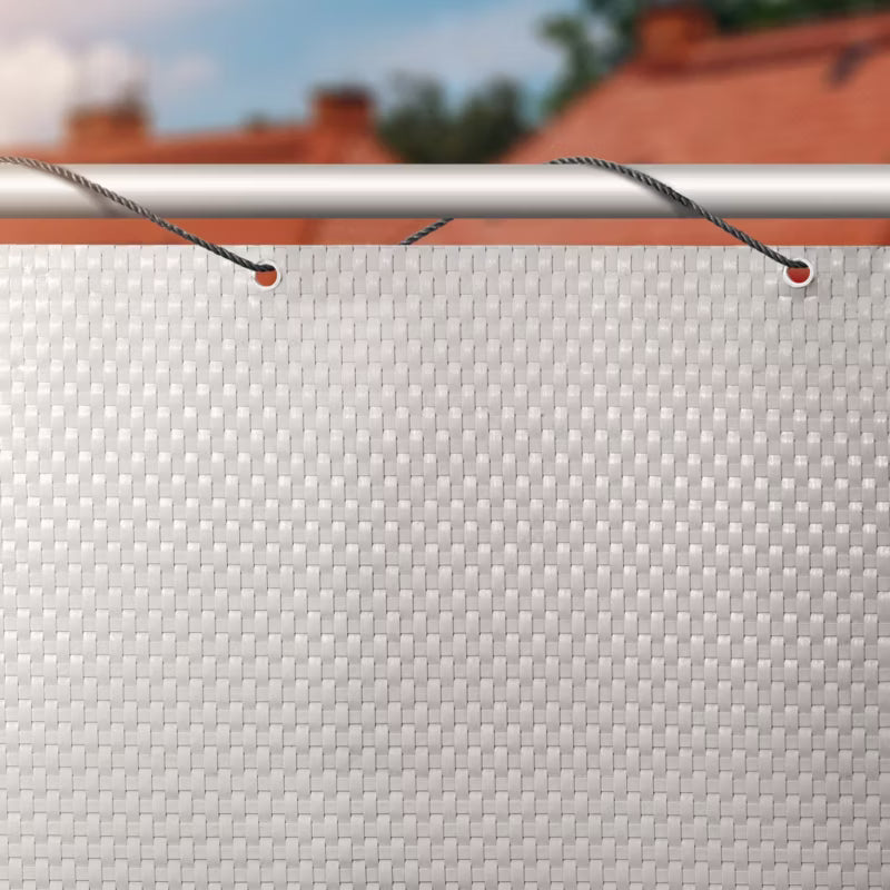 Altanbeklædning Polyflet 1x7 m Grå