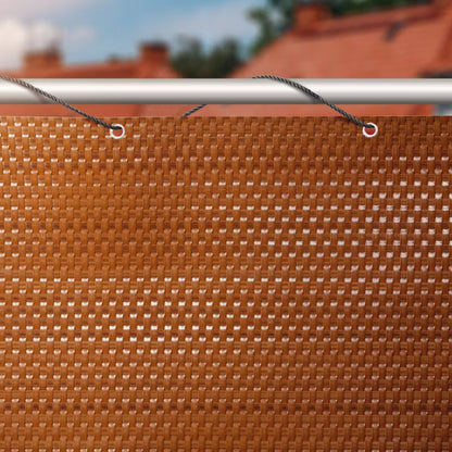 Altanbeklædning Polyrattan 1x4 m