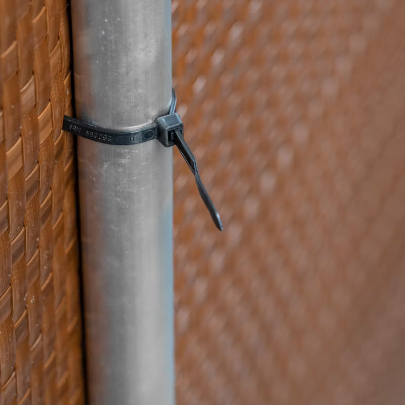 Altanbeklædning Polyrattan 1x4 m