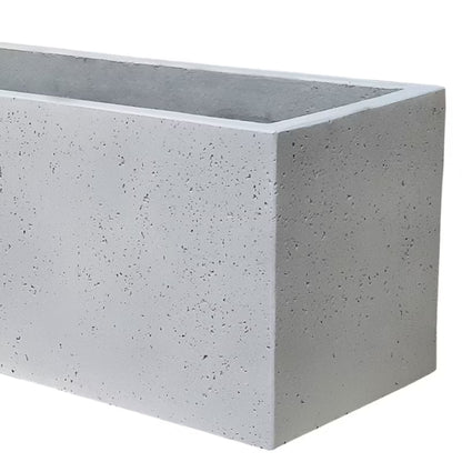 Altankasse Betoneffekt 60 cm Lysegrå