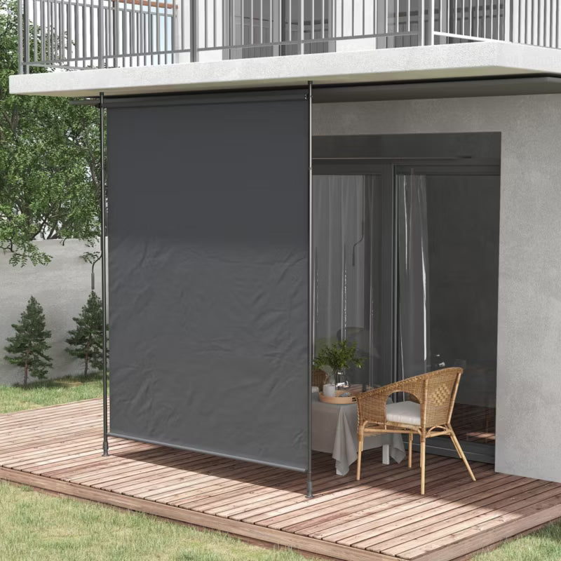 Altanmarkise 200x215-305 cm Grå