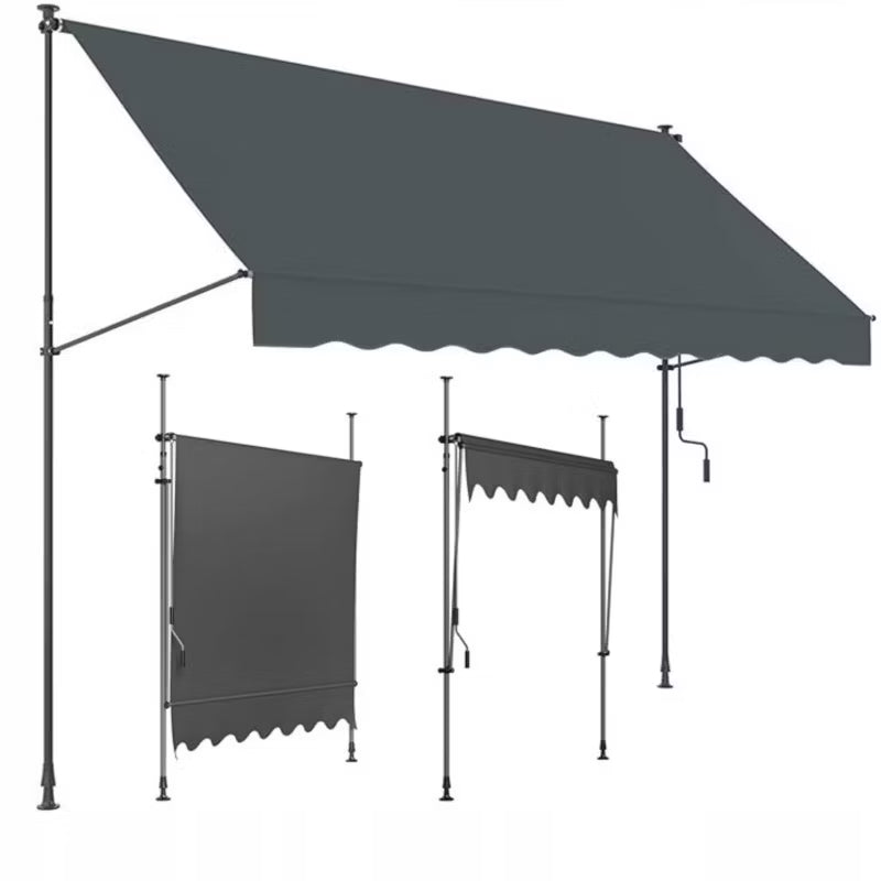 Altanmarkise Easy 250x130 cm Grå