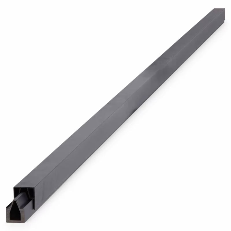 Aluliste Neva 179 cm Grå 2 Stk.