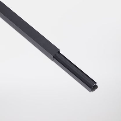Aluliste Neva 179 cm Grå 2 Stk.