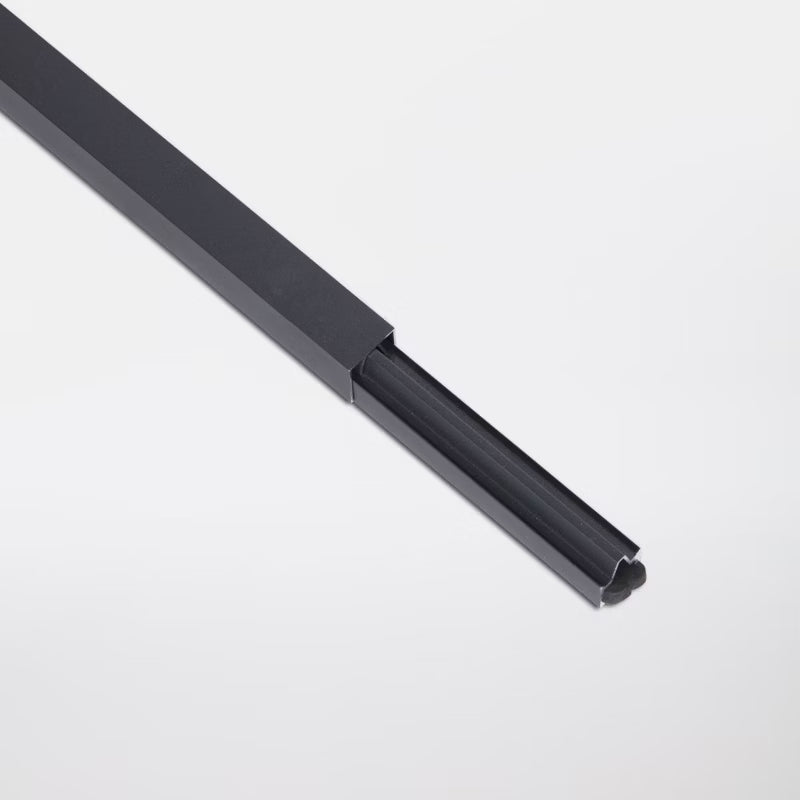 Aluliste Neva 179 cm Grå 2 Stk.