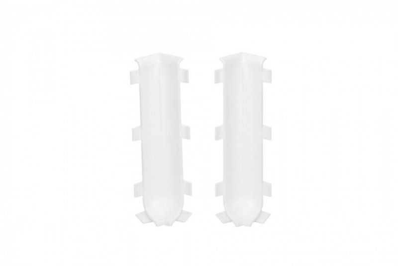 Aluminium Fodliste 80 mm Hvid RAL 9003 2 Stk. | 5907684626418