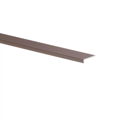Aluminium Hjørneprofil 200 cm Sølv Mat