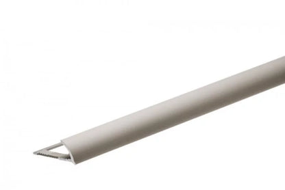 Aluminium Kantprofil 250 cm Champagne Rund