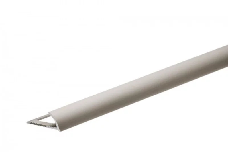 Aluminium Kantprofil 250 cm Champagne Rund
