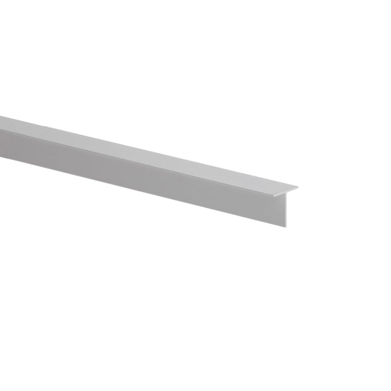 Aluminium T-profil 100 cm Sølv Mat