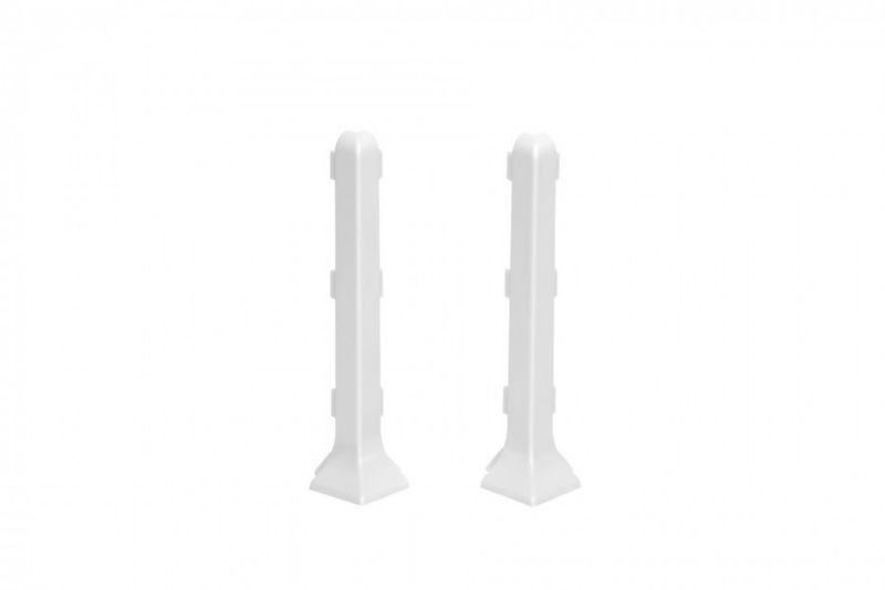 Aluminiumsliste 80 mm Hvid RAL 9003 2 stk.