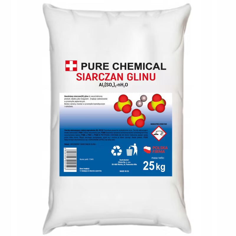Aluminiumsulfat 25 kg til Blå Hortensia