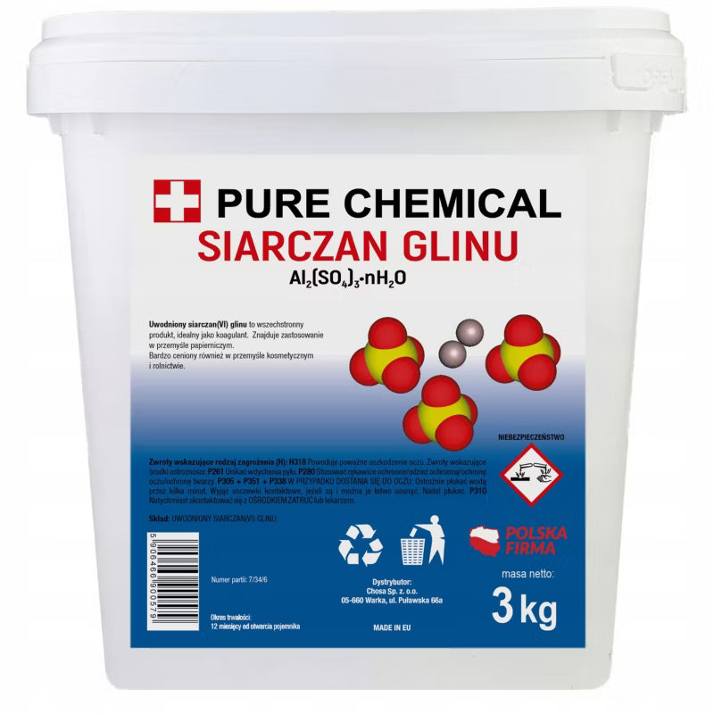 Aluminiumsulfat til Blå Hortensia 3 kg