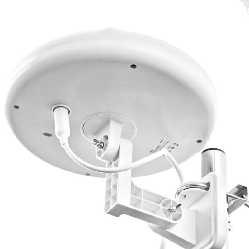 Vayox VA0024 Digital360 rundstrålende antenne VHF UHF DVB-T2 4K med LTE 5G filter, 1 stk.