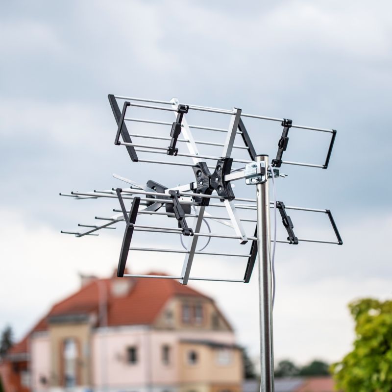 Vayox VA0084 Combo retningsbestemt antenne VHF UHF DVB-T2 med LTE-filter, 1 stk.