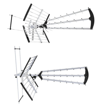 Vayox VA2000 Combo retningsantenne VHF UHF DVB-T2 med LTE-filter, 1 stk.