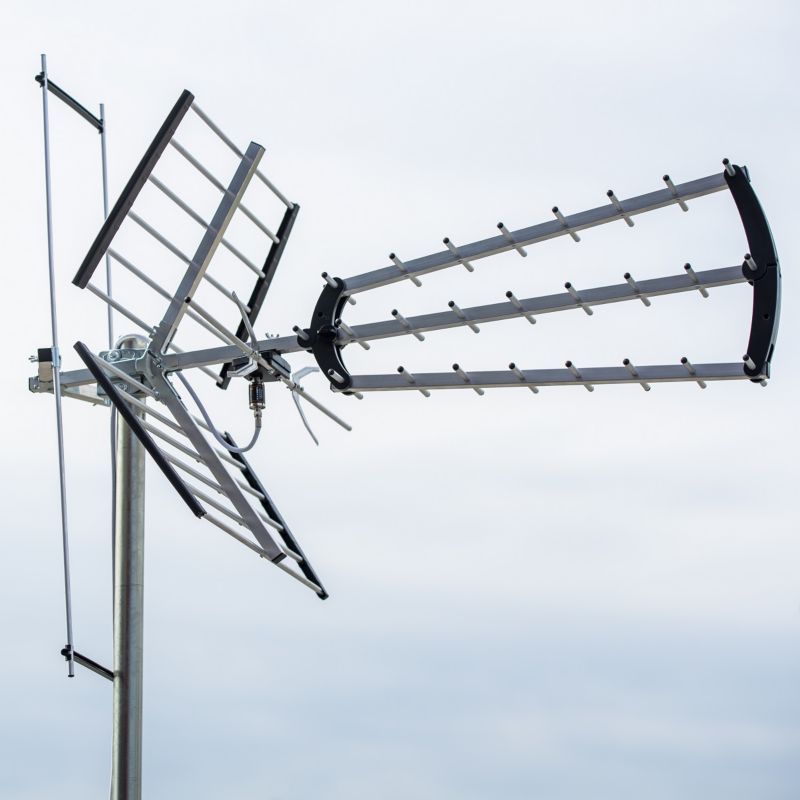 Vayox VA2000 Combo retningsantenne VHF UHF DVB-T2 med LTE-filter, 1 stk.