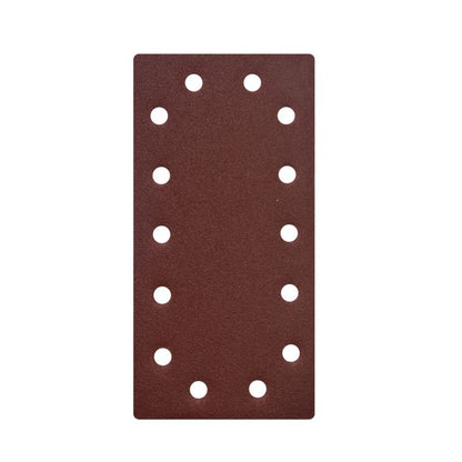 Universal slibeark 115 x 230 mm P120 med velcro og huller, 5 stk.