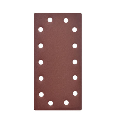 Universal slibeark 115 x 230 mm P180 med velcro og huller, 5 stk.