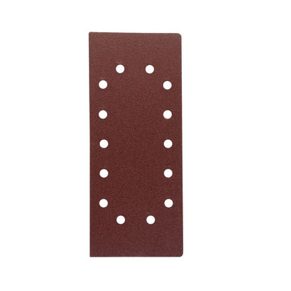 Universal slibeark 115 x 280 mm P120 med huller, 5 stk.