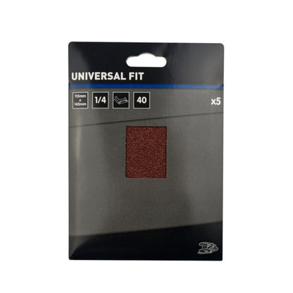Universal slibeark 145 x 115 mm P40, 5 stk.