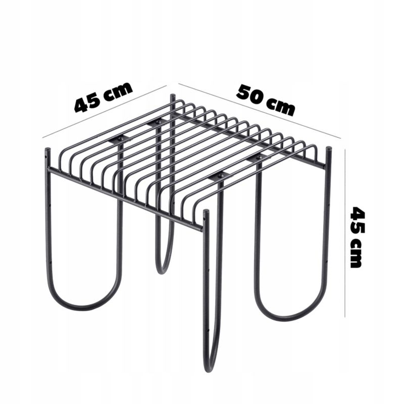 KADAX Parkbænk i metal 50 cm