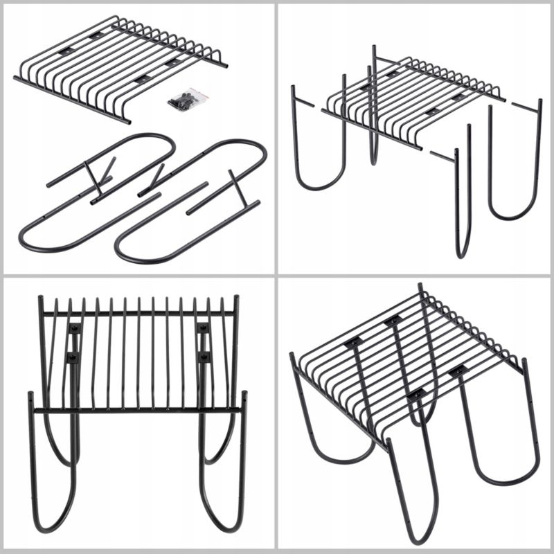 KADAX Parkbænk i metal 50 cm