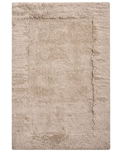 Bademåtte 60x90 cm Brun Bomuld
