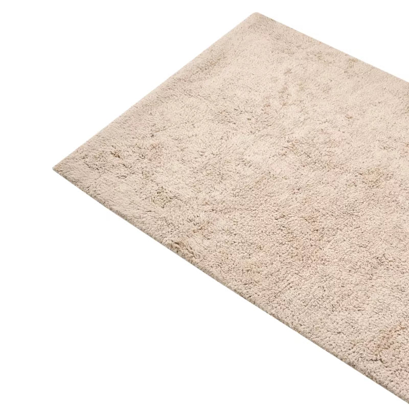 Bademåtte 60x90 cm Brun Bomuld
