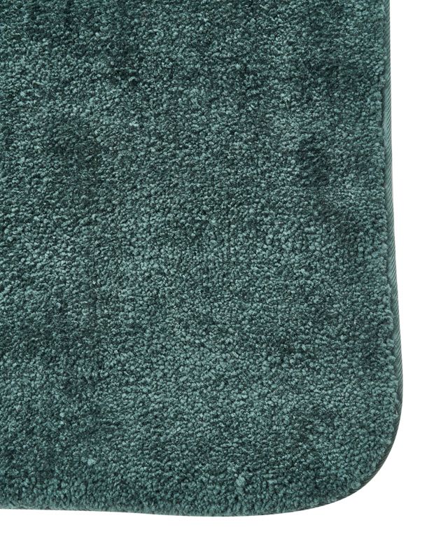 Bademåtte 60x90 cm Mørkegrøn Mikrofiber Skridsikker