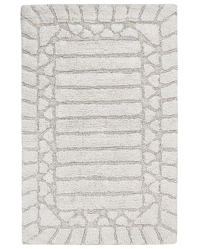 Bademåtte Tekke 60x90 cm Beige Bomuld