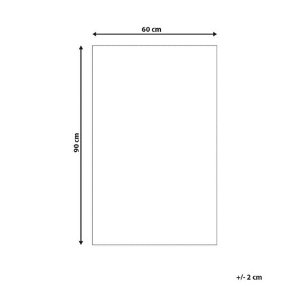 Bademåtte Tekke 60x90 cm Beige Bomuld