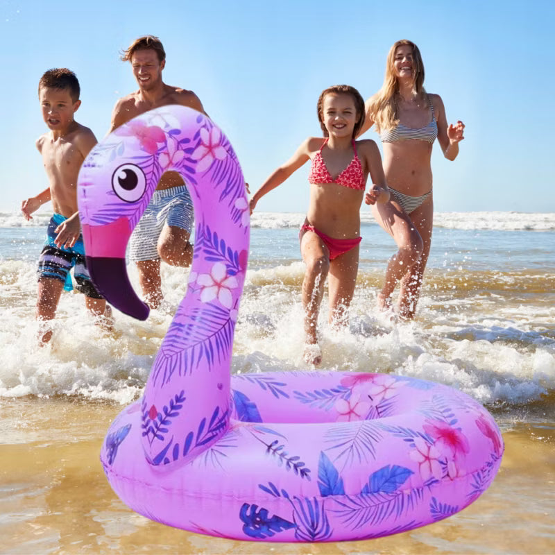 Badedyr Dyr Badedyr Flamingo 120 cm Flerfarvet
