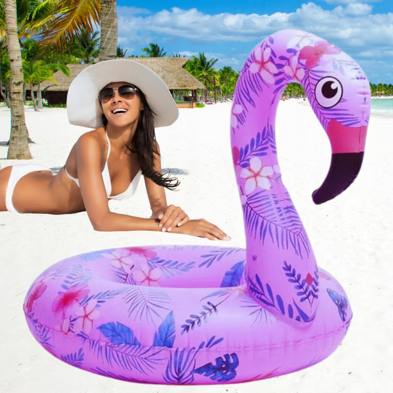 Badedyr Dyr Badedyr Flamingo 120 cm Flerfarvet