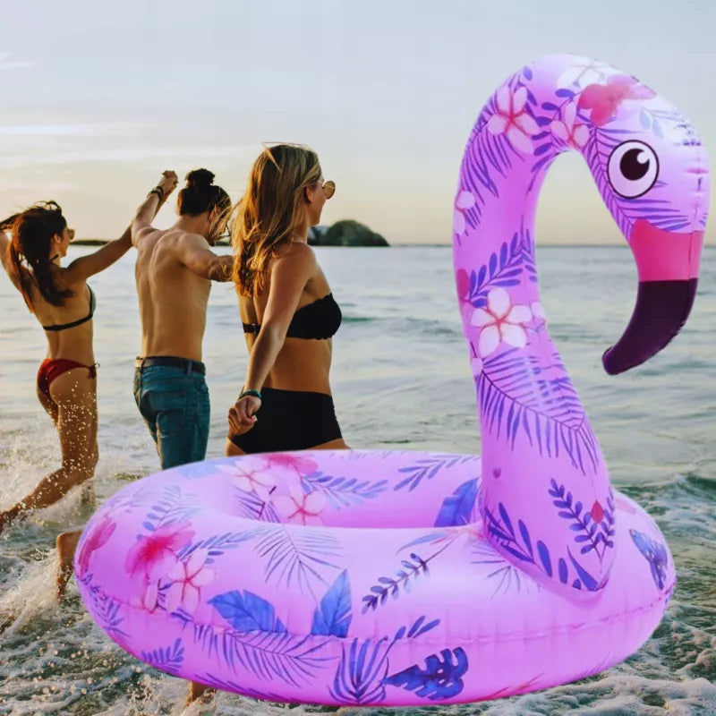 Badedyr Dyr Badedyr Flamingo 120 cm Flerfarvet