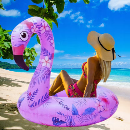 Badedyr Dyr Badedyr Flamingo 120 cm Flerfarvet