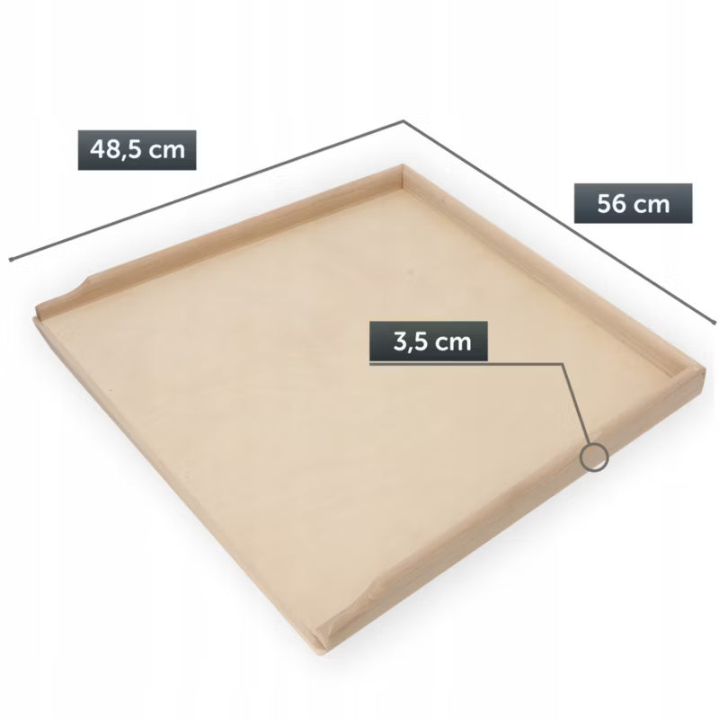 Bagebræt Træ 57x48,5 cm Brun
