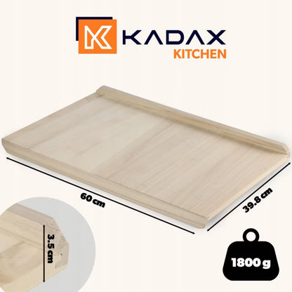 Bageplade Træ 60x40 cm Natur