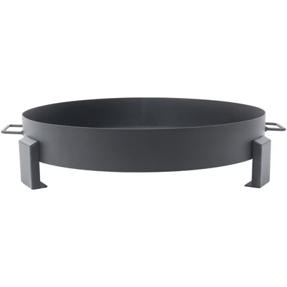 Bålfad 60 cm Sort Stål