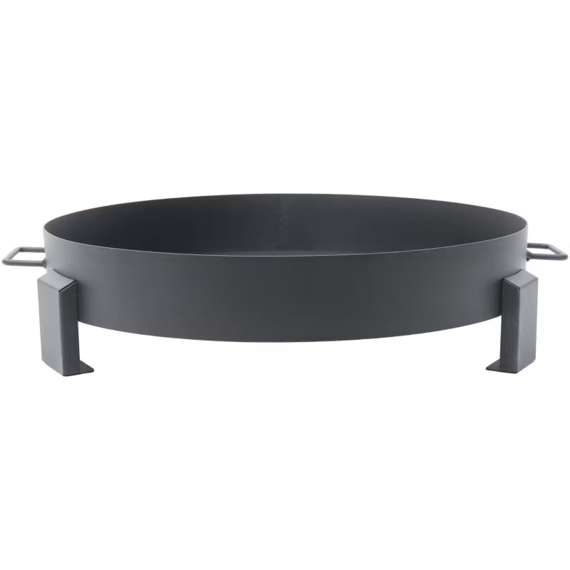 Bålfad 60 cm Sort Stål