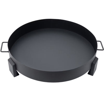 Bålfad 60 cm Sort Stål
