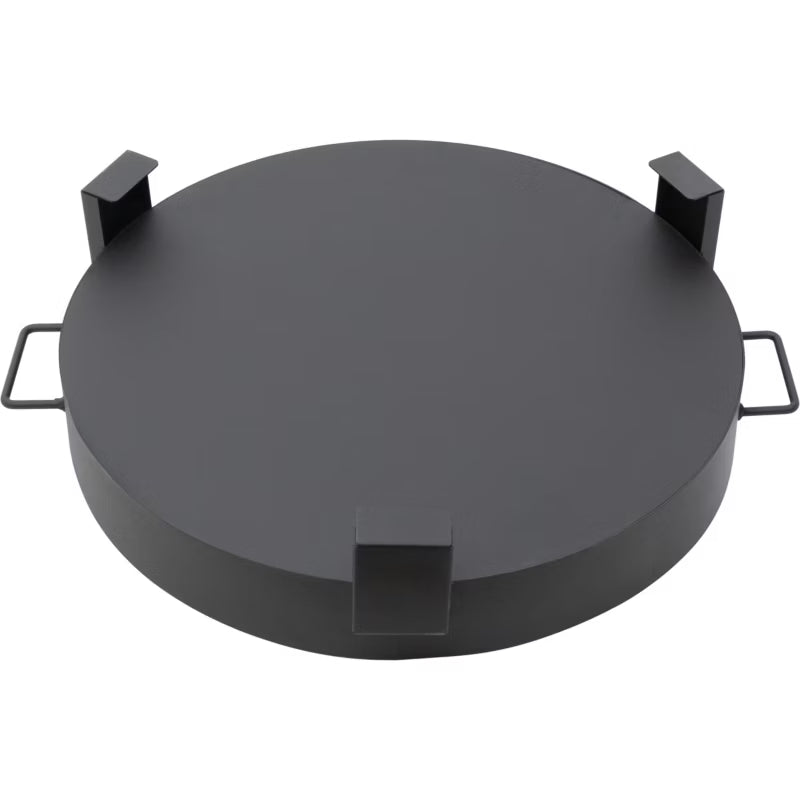 Bålfad 60 cm Sort Stål
