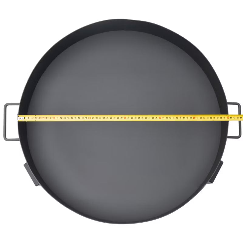 Bålfad 60 cm Sort Stål