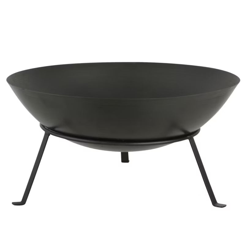 Bålfad FF267 49x49 cm Sort Stål