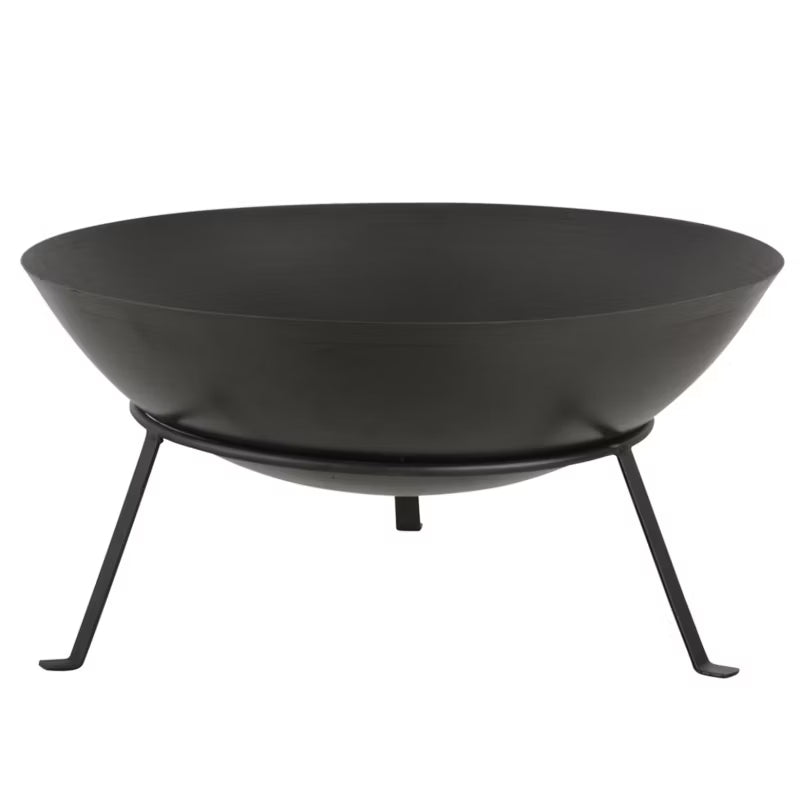 Bålfad FF267 49x49 cm Sort Stål